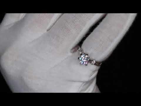 Womens Diamond Engagement Ring