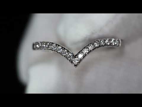 Wishbone Engagement Ring