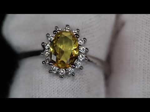 Yellow Diamond Engagement Ring