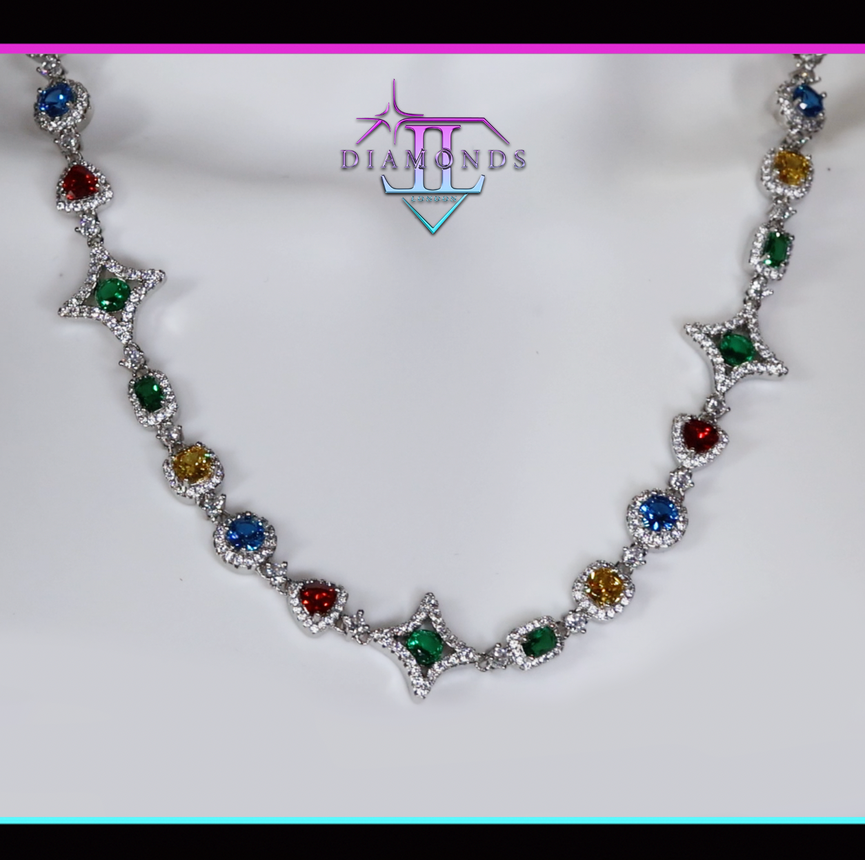 Rainbow Diamond Chain