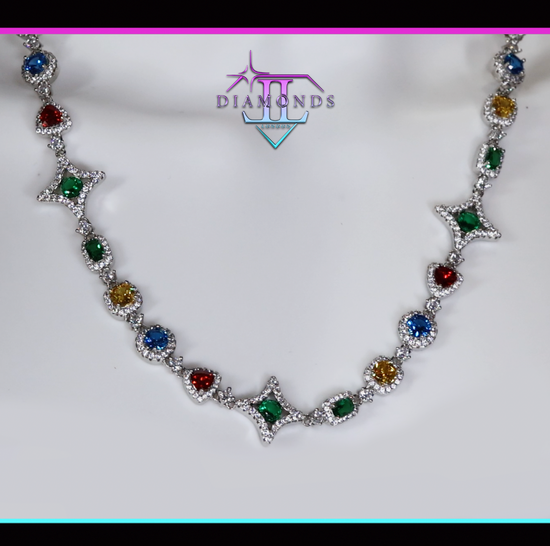 Rainbow Diamond Chain