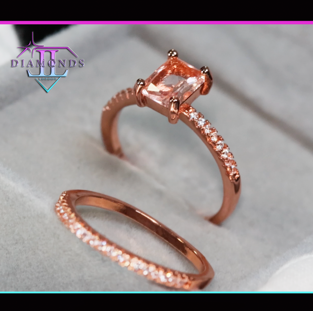 Womens Rose Gold Ring