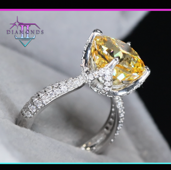 Yellow Diamond Ring