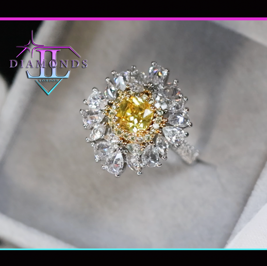 Yellow Diamond Ring