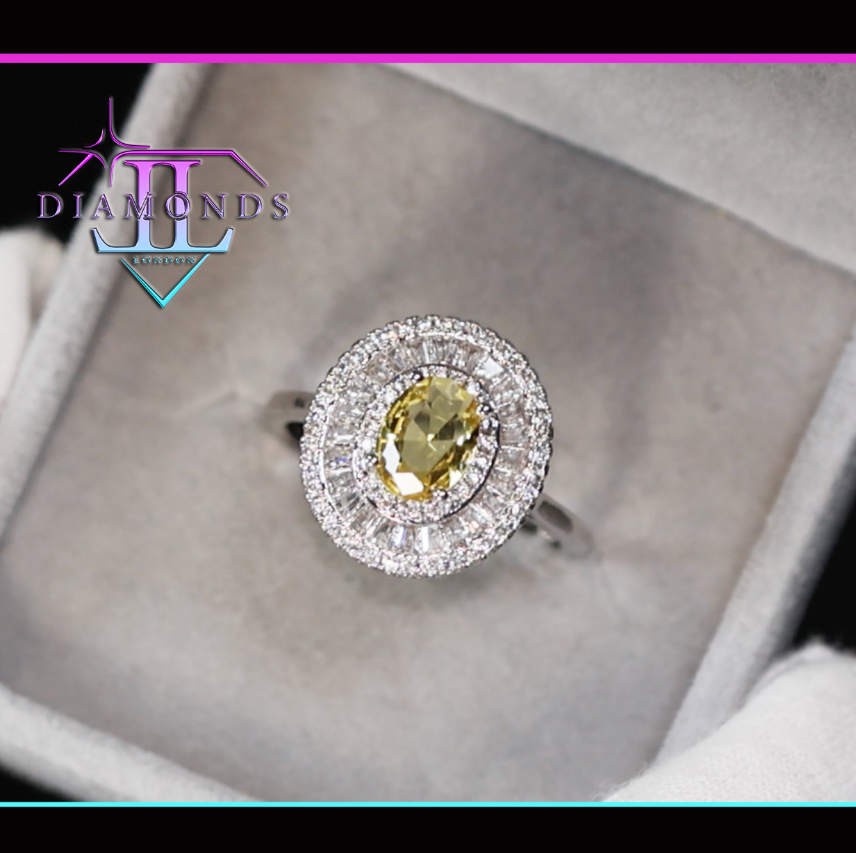 Yellow Diamond Ring