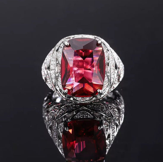 Red Diamond Ring | Mens Red Diamond Ring | Womens Red Diamond Ring