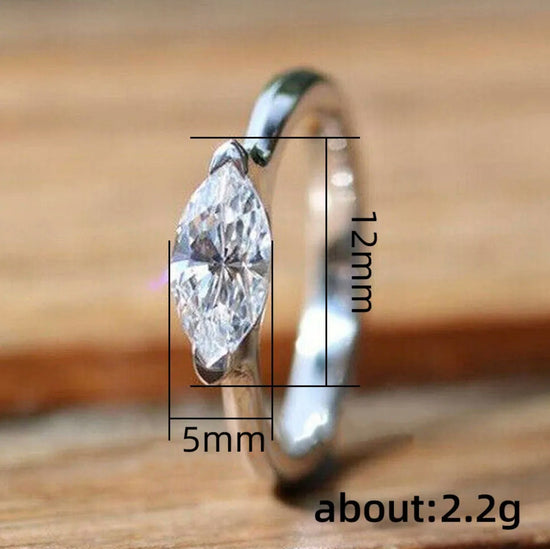 Marquise Diamond Ring | Marquise Engagement Ring | Marquise Engagement Ring | Solitaire Diamond Ring