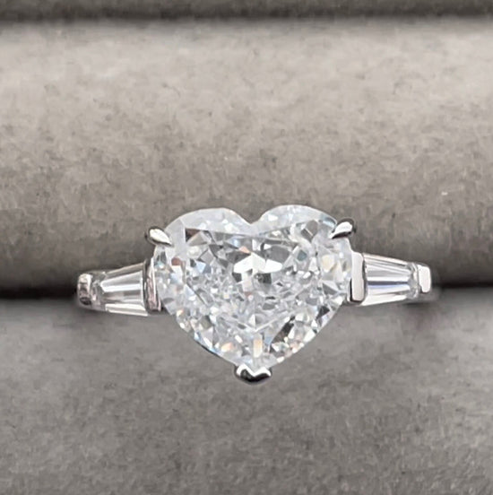 Heart Diamond Ring