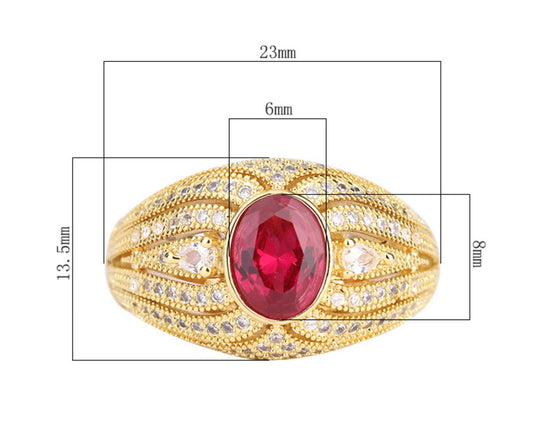 Red Diamond Ring | Red Diamond Engagement Ring | Womens Gold Wedding Ring | Womens Red Diamond Ring | Gold Red Diamond Ring | Gold Ruby Ring