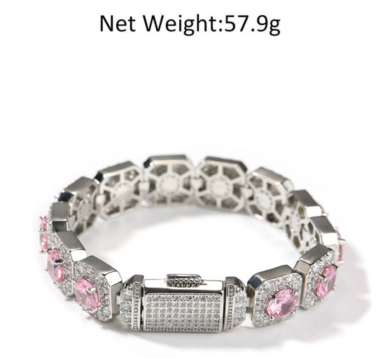 Pink Diamond Bracelet